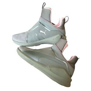 PUMA Fierce NBK Naturals Hunter Green Cameo Brown Pink Kylie Jenner Women SZ 7
